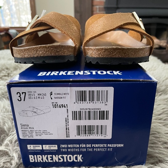 Birkenstock Siena Allover Mink sandal size 37 - Picture 2 of 11